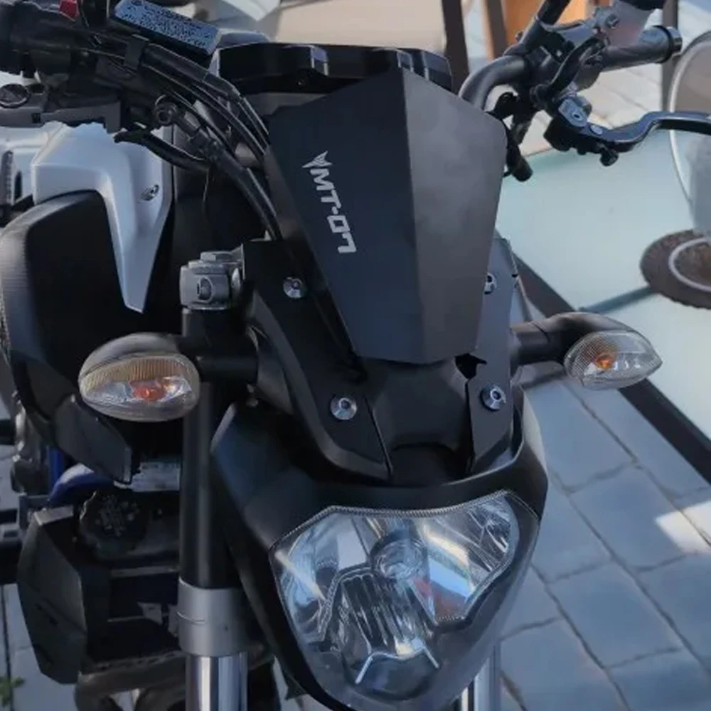 

Motorcycle Accessories For YAMAHA MT-07 MT07 MT 07 FZ07 2013 2014 2015 2016 2017 Front Windshield Fairing Windscreen Deflector