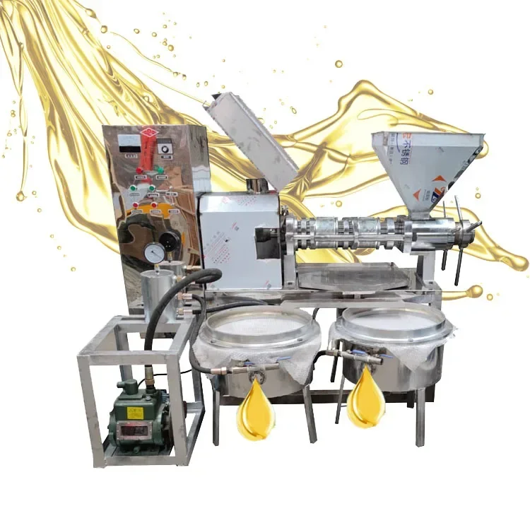 Sun Flower Cotton Seed Avocado Stainless Steel Oil Press Machine Price Screw Press Oil Machine Hot and Cold Oil Press Machine