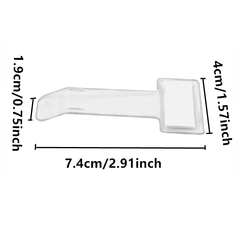 4pcs Plastic Universal Car Vehicle Parking Holder Clip Sticker Holder Clip Parking Ticket Windscreen Plastic Sticker