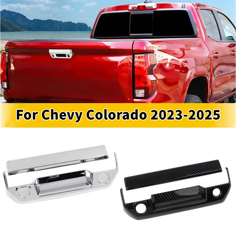 

Для Chevrolet Colorado GMC Canyon 2023 2024 2025 задний багажник багажник дверь дверная ручка чаша защелки крышки отделка автомобильные аксессуары