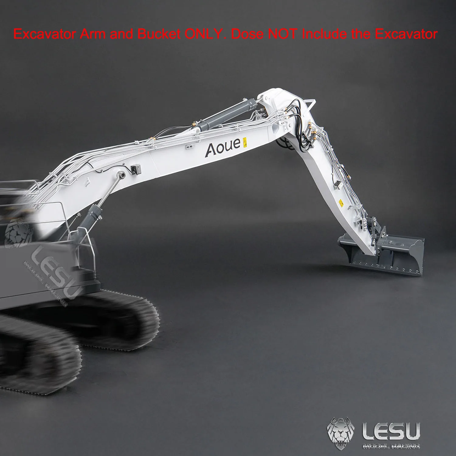 

LESU Metal Long Arm for 1/14 7CH Valves RC Hydraulic Excavator LR945 DIY Remote Control Digger Model Upgraded Refit Parts