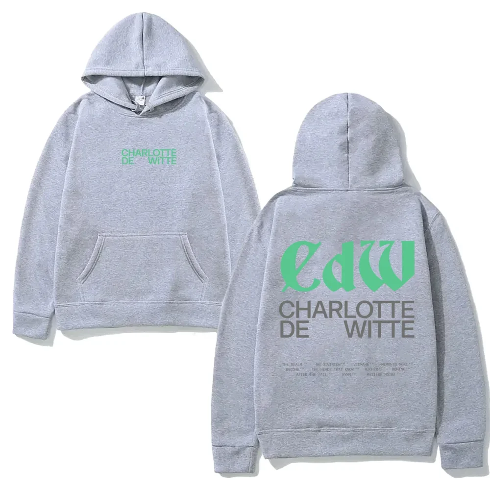 

Толстовка с капюшоном Charlotte De Witte в том же, как официальный сайт, высококачественные толстовки с длинными рукавами в стиле гранж, одежда в стиле панк, пуловеры с капюшоном