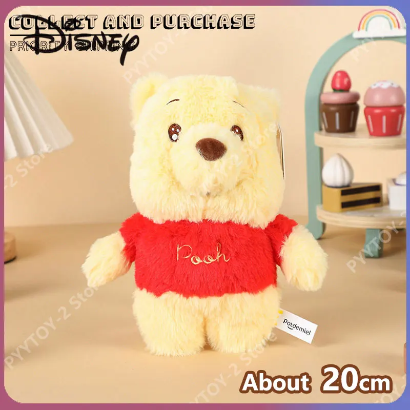 

Плюшевая кукла Disney Zootopia, плюшевая игрушка с медведем Винни-Пухом, милая мультяшная мягкая кукла, подушка-игрушка, игрушки для домашнего декора, подарок на день рождения