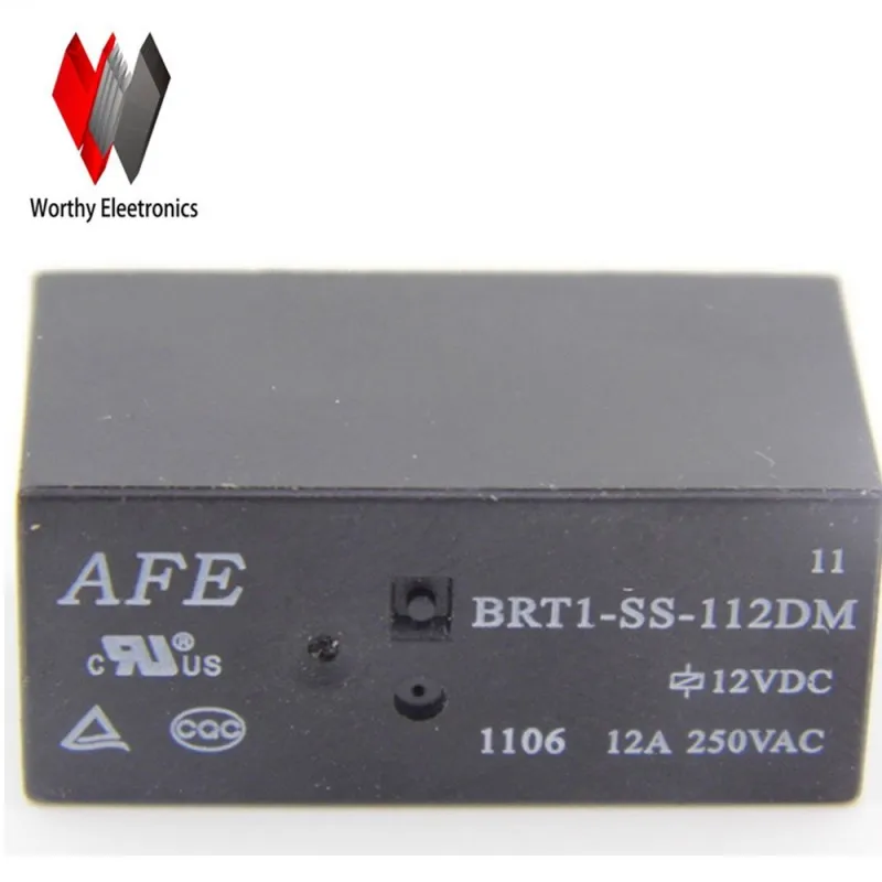 

Free shiping wholesale 10pcs/lot relay BRT1-SS-112DM