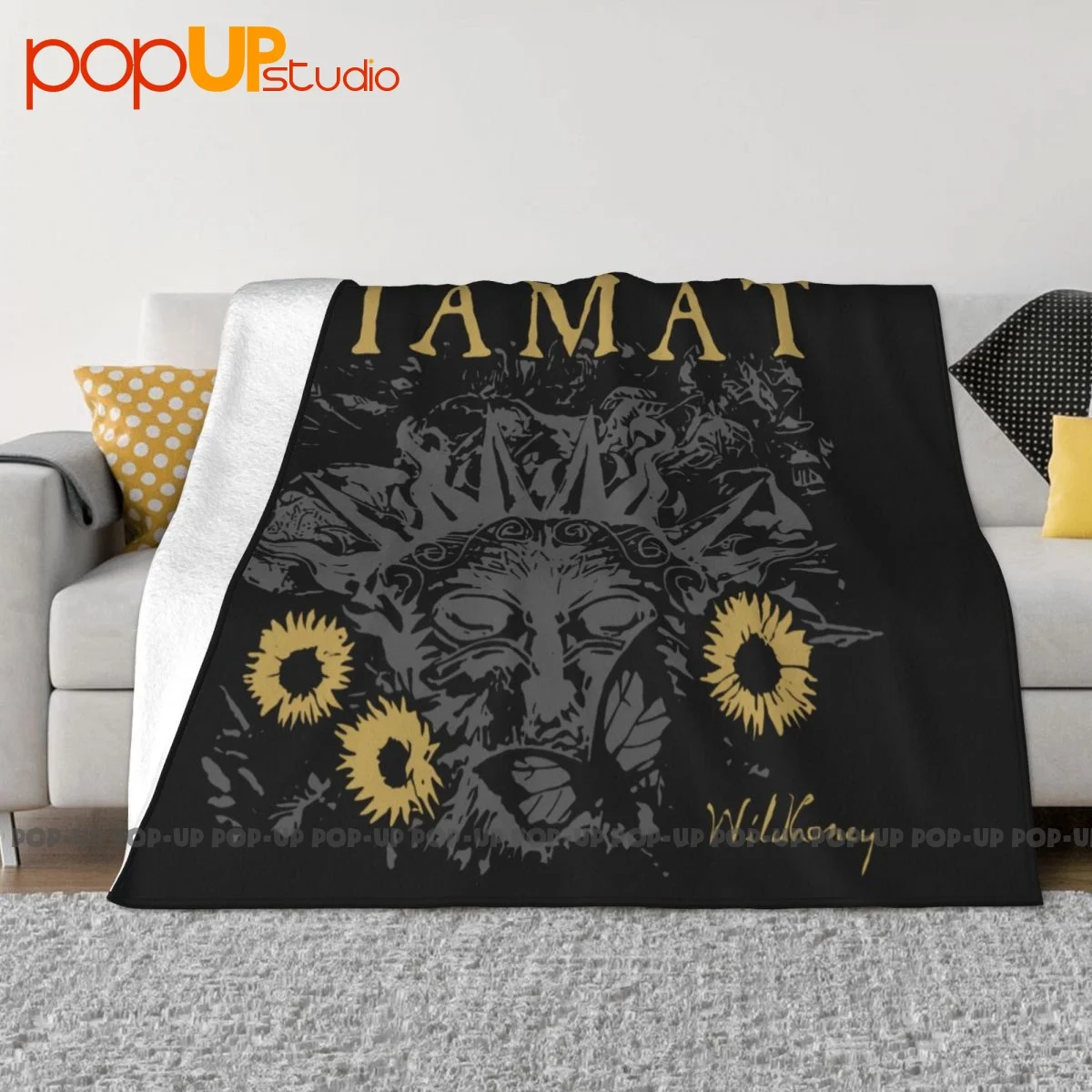 Tiamat Wildhoney Tel Aviv Show P-418 Blanket Luxury Thicken Nap Blanket Bedding Throws Family Expenses