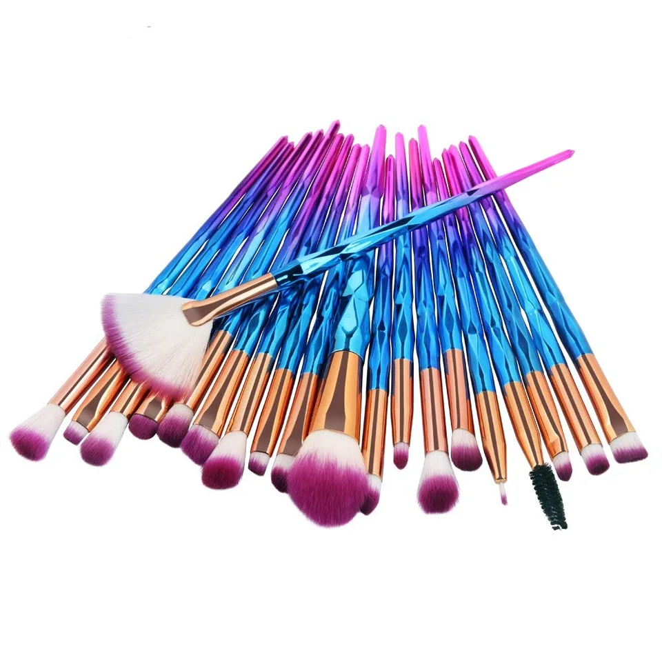 20 Piece Professional Makeup Brush Set