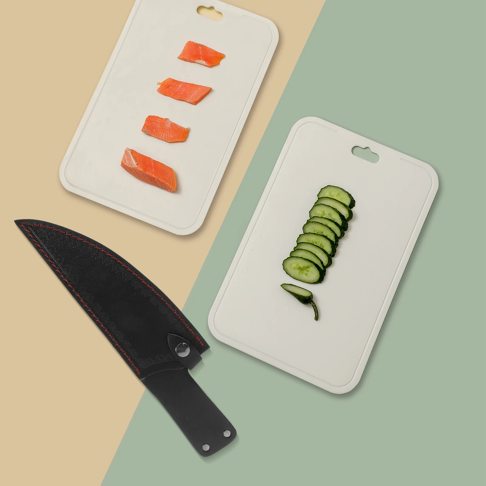 

Knives Sheath For Kitchen Reusable Cutter Guard Safe Knives Case Cooking Blades Cover Household Tools Accessory