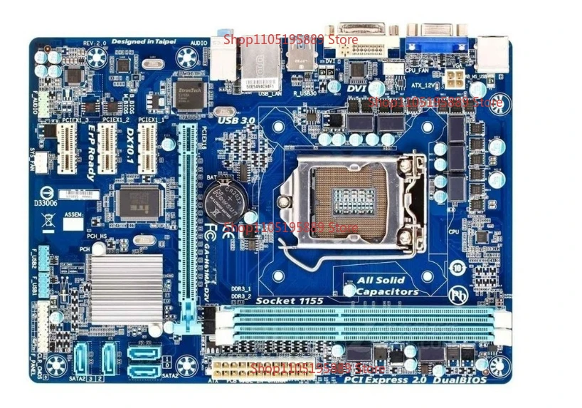 

Для материнской платы Gigabyte GA-H61MA-D2V, 100% протестировано