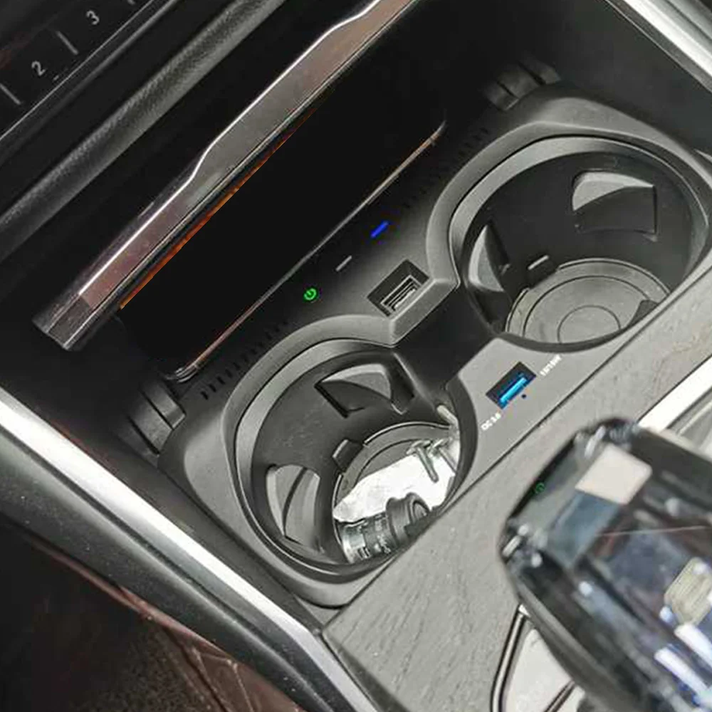 Super Promoção: Carregador Sem Fio de 15W para Carro BMW Série 3 G20 G28 2019 2020, Placa de Carregamento Rápido com Suporte par