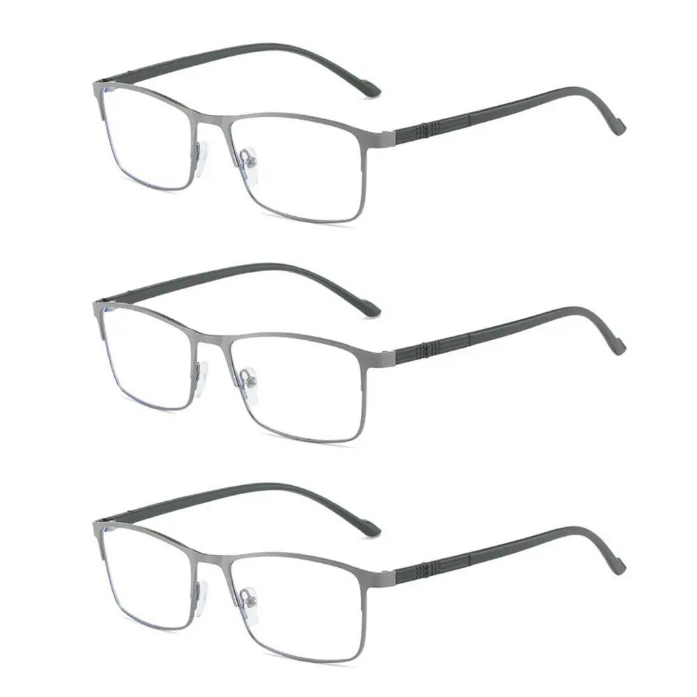 

New Fashion Full Frame Square Ultra Light Blue Light Blocking Vision Care Eyeglasses Myopia Glasses