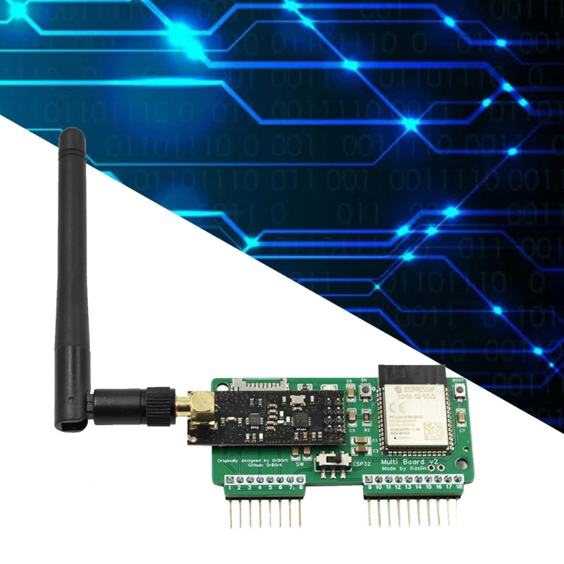 Módulo funcional multifuncional avanzado placa desarrollo NRF24+ESP32 para Flipper