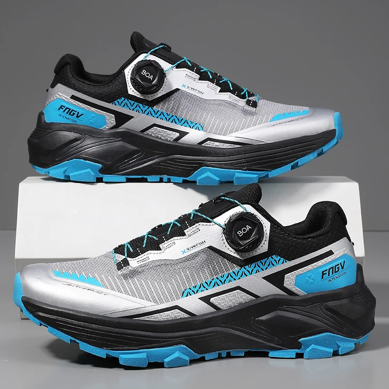 Ademende casual sneakers voor heren Luxe trainer Mode-instappers Hardloopschoenen - Comfortabele raceschoenen voor heren - afbeelding 1