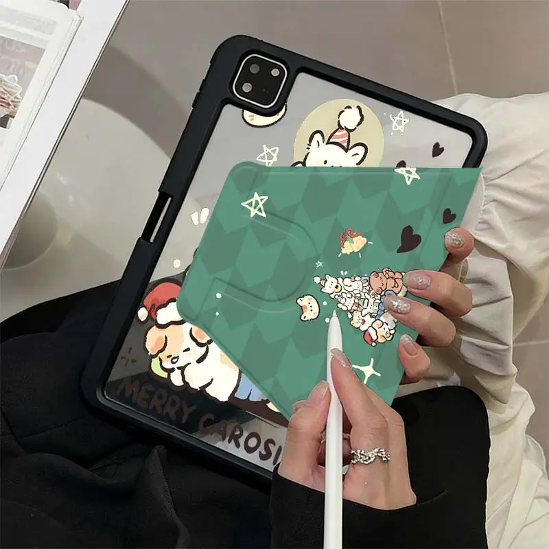 Hot Selling 360 Degree Rotating For iPad Air 4 Case iPad 10th Gen Air 4/5th 10.9 Pro 11 2nd 3rd 4th iPad 10.2 7th 9th 8th Rro 13