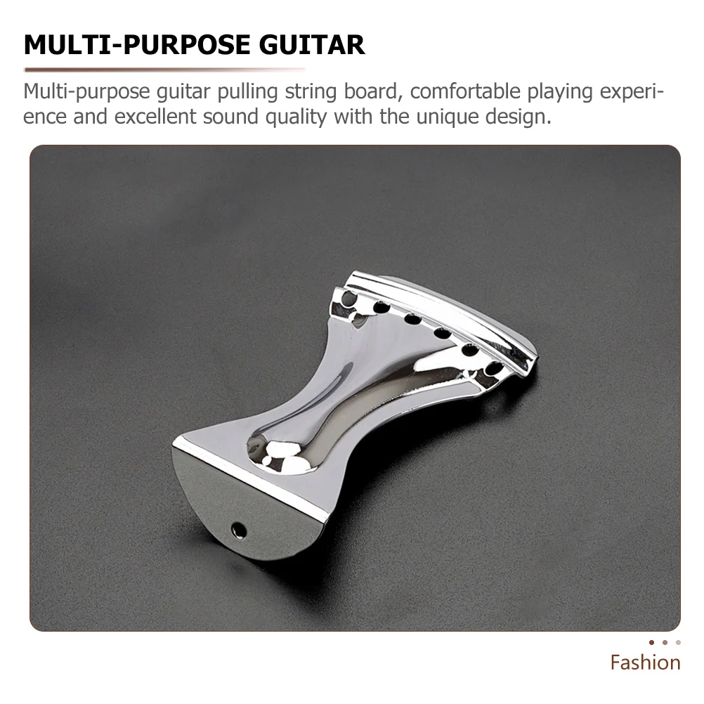 

Classical Metal Tailpiece Bridge 6 String Resonator Replacement Parts Accessories Electric Guitar Supplies Electric Supplies