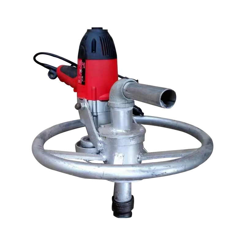 Small well drilling machine motor Household 220V electric drilling machine head Water well electric drill portable drilling rig