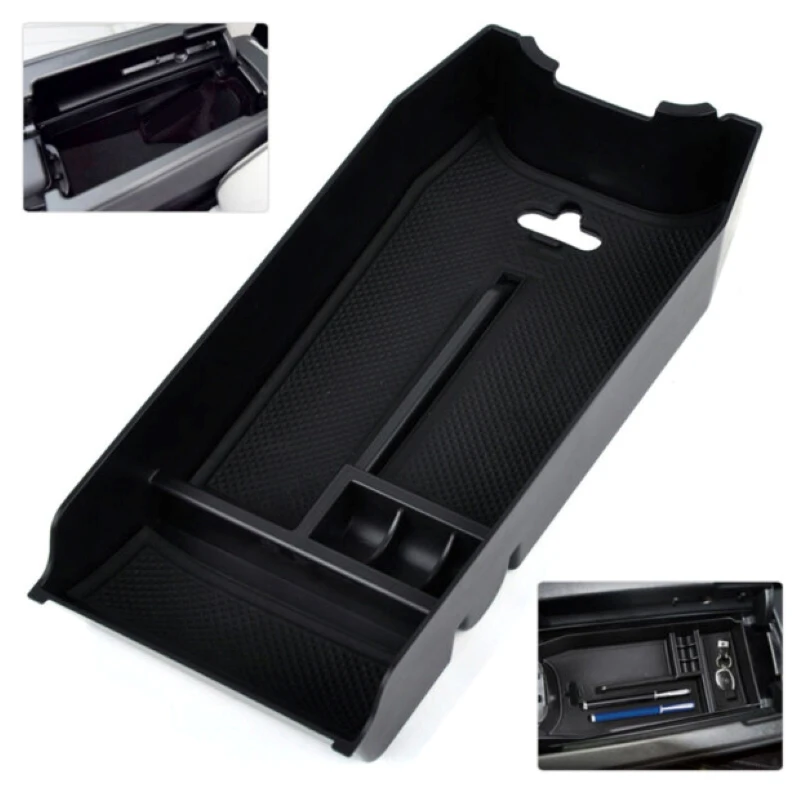 New Arrival High Quality Center Console Armrest Storage Tray Box Organizer For Mercedes Benz E Class W212 E200 / E300 2010-2015