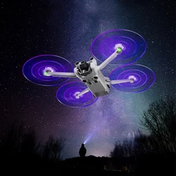 Mini 3 PRO LED Flash Propeller for DJI Mini 3 Drone Accessories Low-Noise Night Flying Led Lights Blades Props Propellers 2Pairs