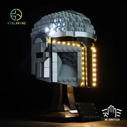 Kyglaring Led Lighting Set DIY Toys For Star 75328 Helmet Wars (Not Included Building Blocks)