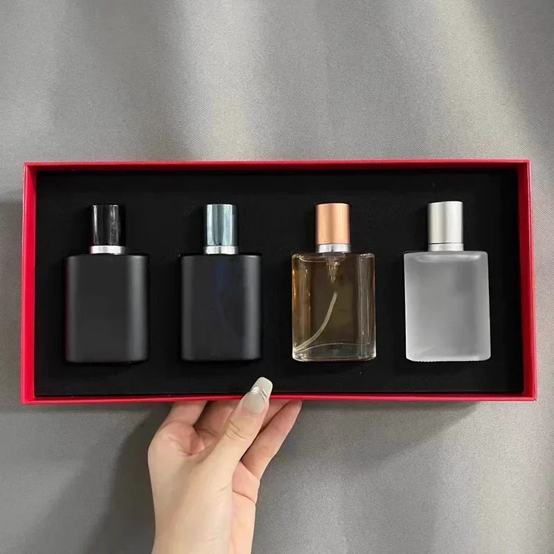 Suit Top Quality Women Men Spray Glass Bottles 1:1 Long Lasting Neutral Spray Original Valentine's Day Gift Box Gift