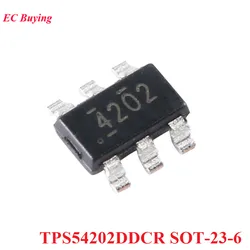 5pcs/1pc TPS54202 TPS54202DDCR 4202 SOT23 SOT-23-6 Synchronous Step-down Buck Converter Chip IC New Original