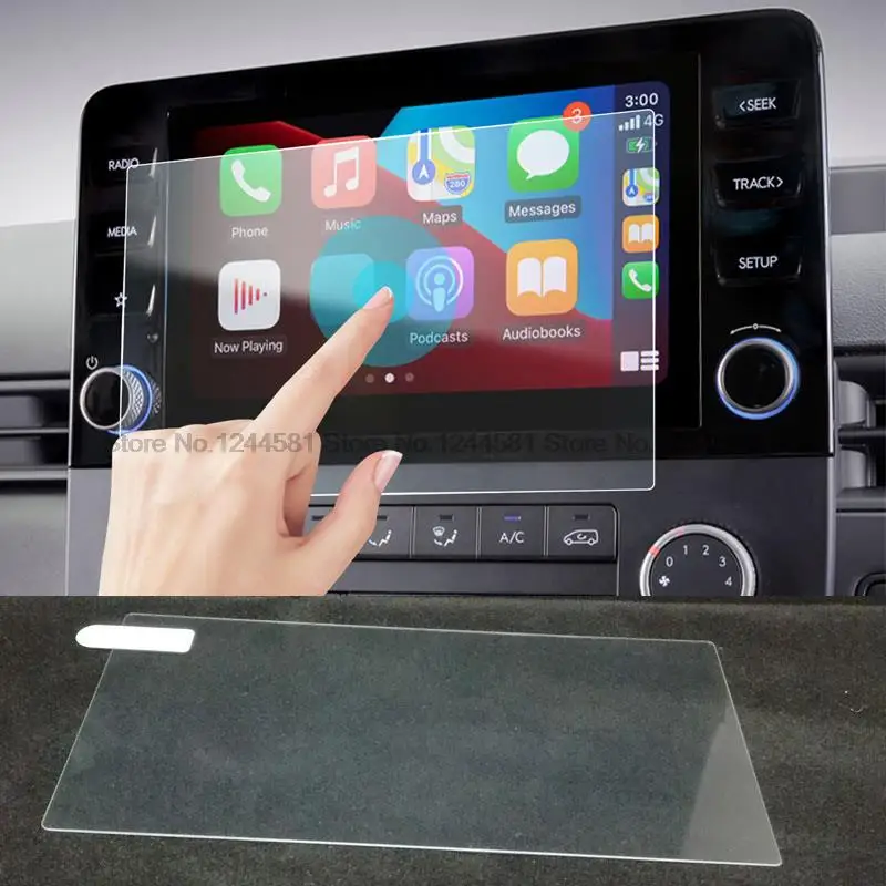 Tempered glass screen protector For Hyundai Staria 2022 Car infotainment radio GPS Console Navigation