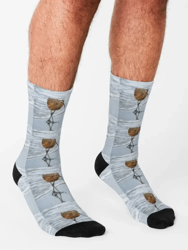 Calcetines largos de rizos para hombre y mujer, medias térmicas sueltas de diseñador, Invierno