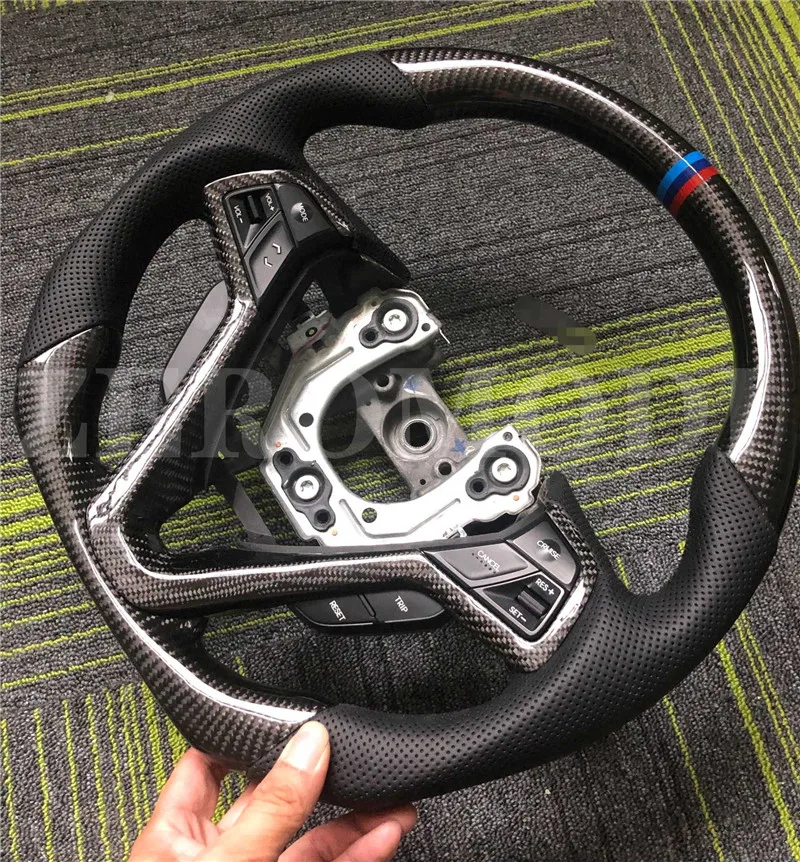 Carbon Fiber Steering Wheel Customized For Hyundai Veloster 2011 2013 2012 2014 2015 2016 2017 2018