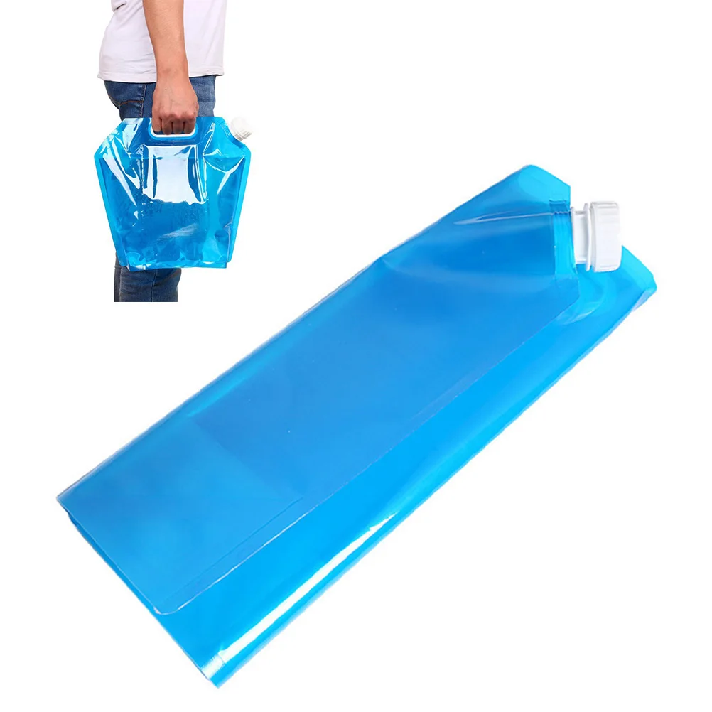 

Hiking Portable Folding Water Bag Foldable Camping Container Travel Storage Containers