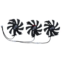 Video Fan,Graphics Cards Cooler,For JIESHUO CMP 90HX 10GB Mining Gaming,For Manli RTX4070ti RTX 4070 Ti 12GB,T129215SU