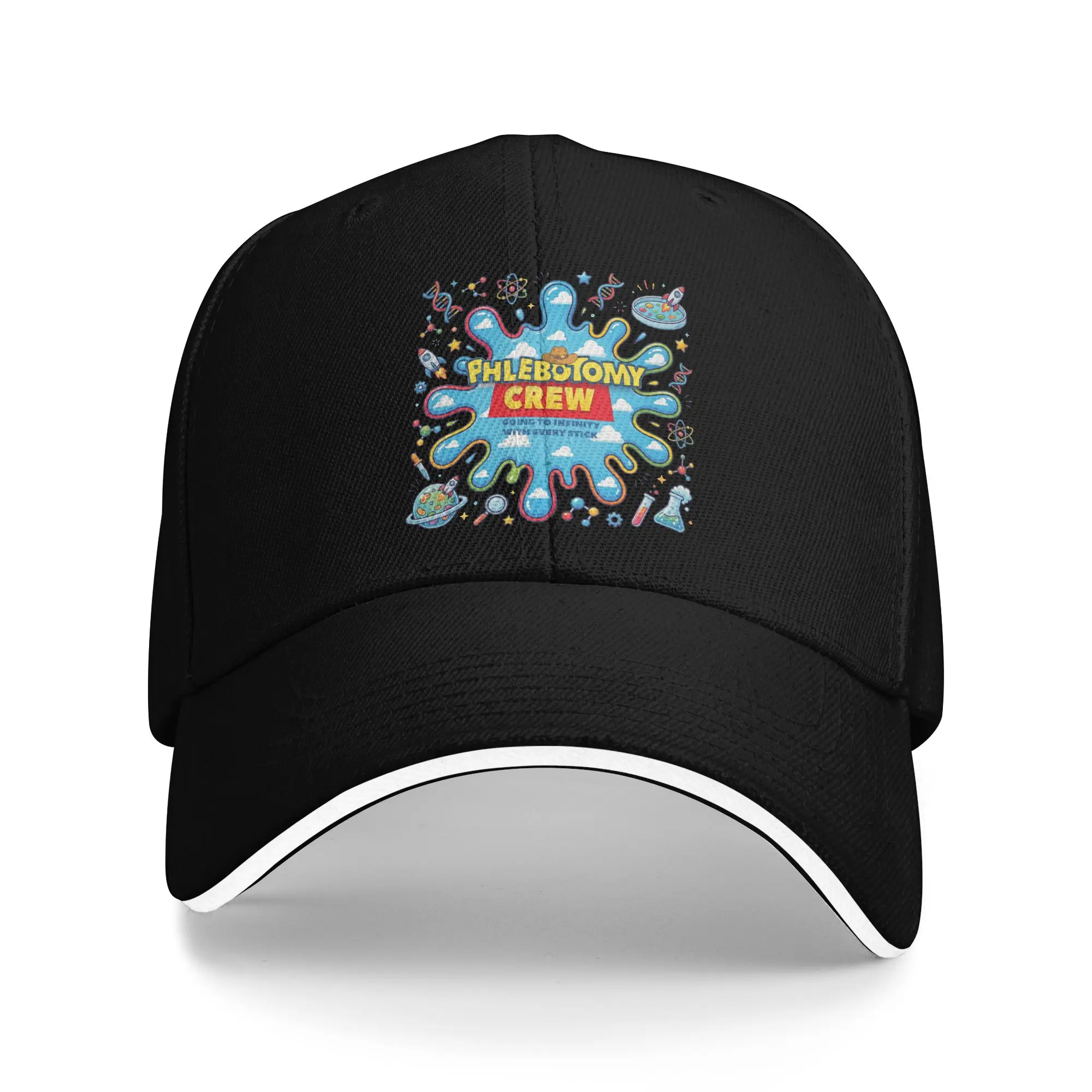 Phlebotomy Crew Lab Week 2026 Medical Laboratory Technician Baseball Cap  Unisex Trucker Hat Summer Fashion Baseball Caps