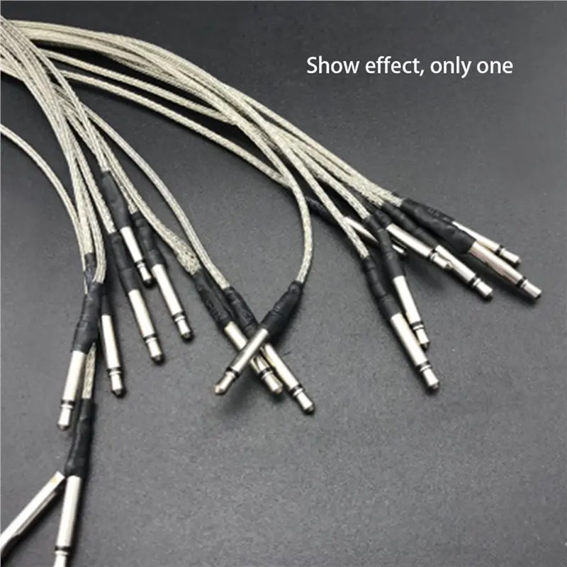 T22C 5X 6 String High Sensitive Acoustic Guitar Bridge Saddle Rod Piezo Metal Rod Folk Guitar Pickup Stick Guitar Accessories
