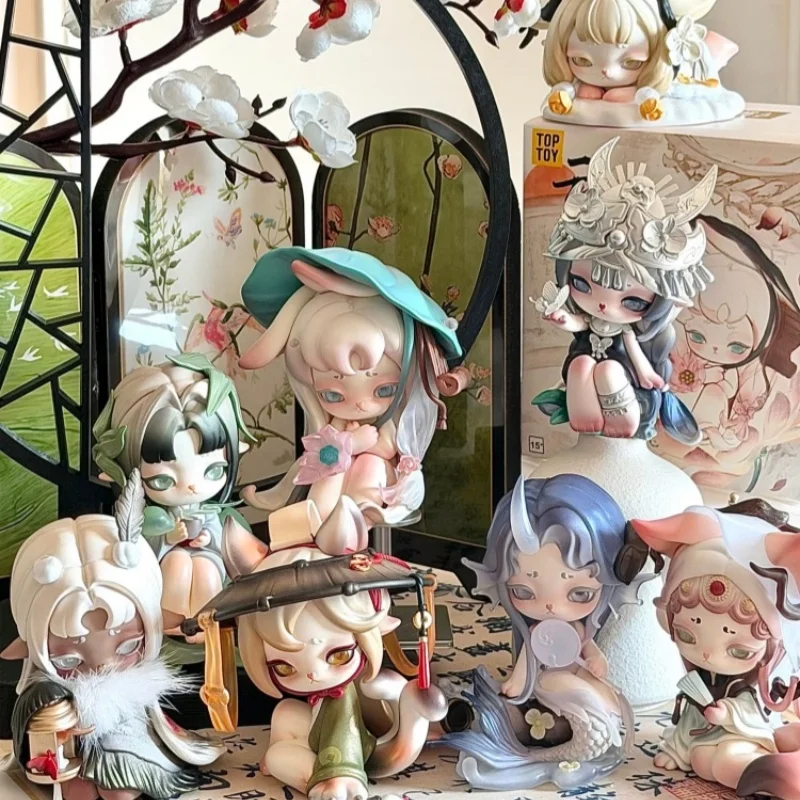 

In Stock Genuine Top Toy Ninimo Seasonal Whisper In The Clouds Series Blind Box Action Figure Collectible Decoration Girl Gifts