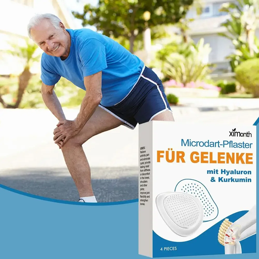 

Slimming Microneedle Patch 4pcs Plant Extract Sugar Control Auxiliary Care For Cardiovascular Health Improve Skin Quality