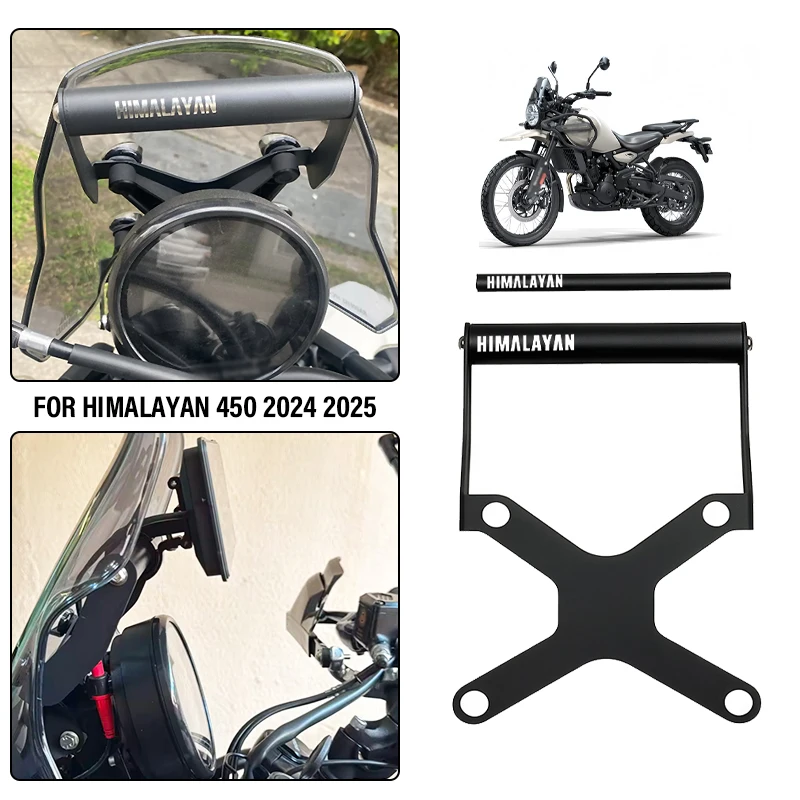 Motorrad-Handyhalterung GPS-Navigationsplatte Halterung für Himalayan 450 Himalayan450 2024 2025 Himalayan450 Zubehör