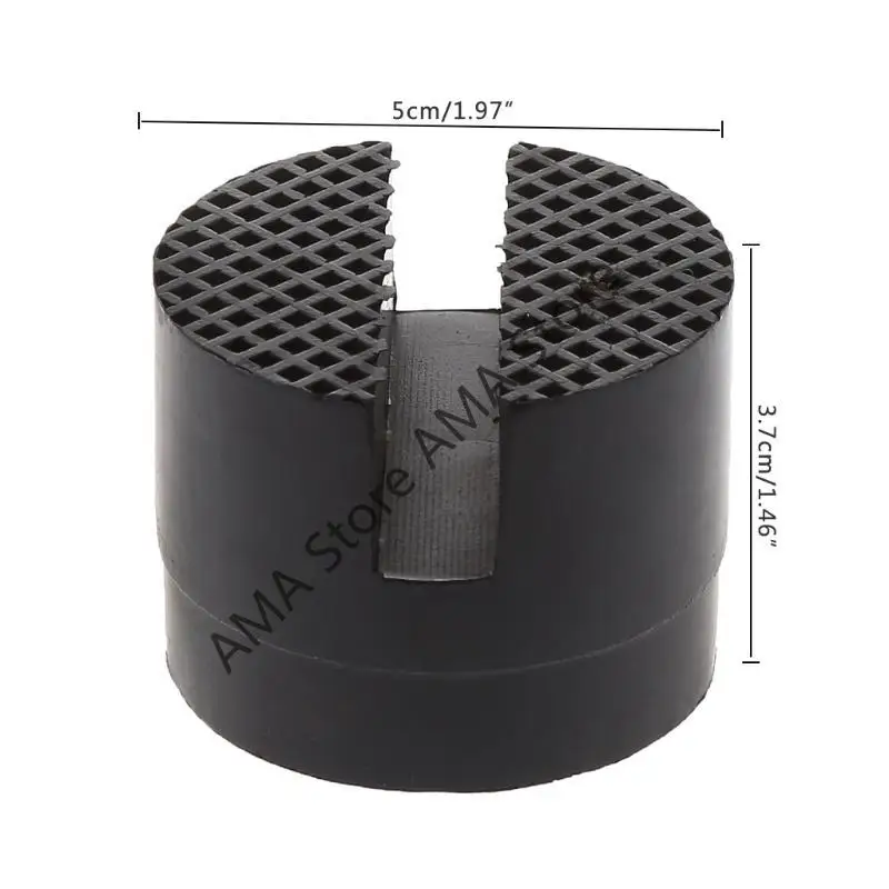 X7JF أرضية سيارة مطاطية مشقوقة وسادة مرفاع إطار حامي محول أداة وسادة القرص #5