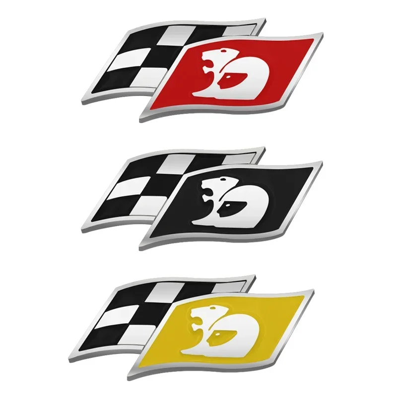 ثلاثية الأبعاد شارة الأسد المعدنية مصبغة شعار الديكور الخلفي الجذع ملصقات ل هولدن شعار كابتيفا كومودور كولورادو Hsv ستيتسمان #1