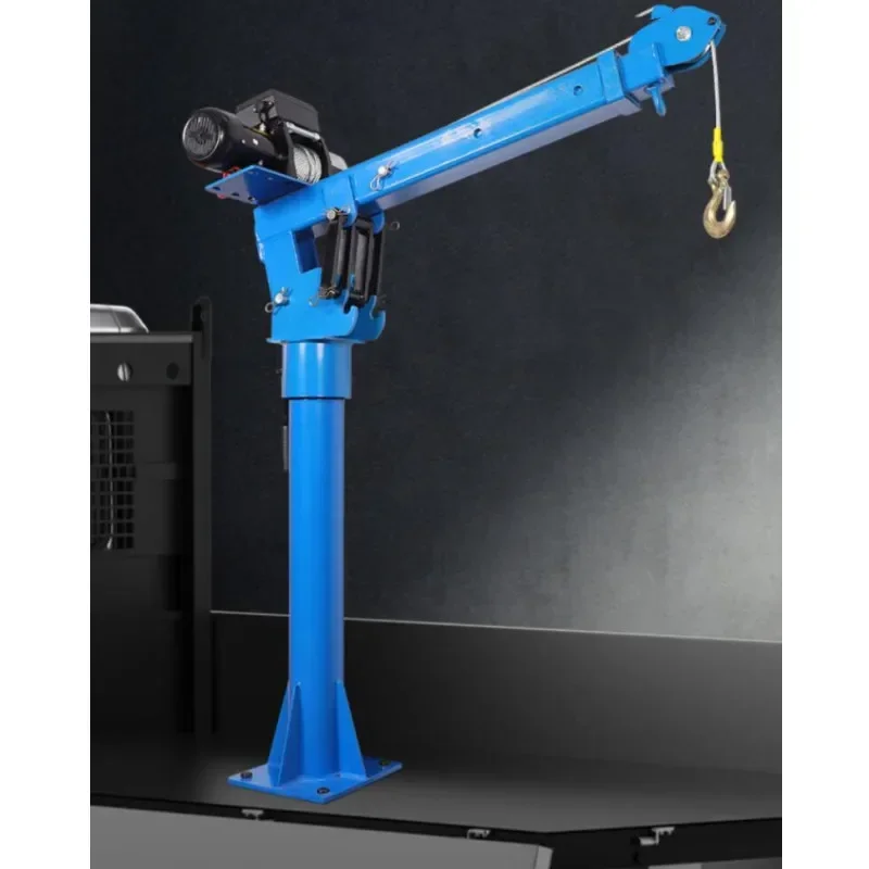New Electric Hoist 12V24V Small Cantilever Crane 220V Household Electric Hoist