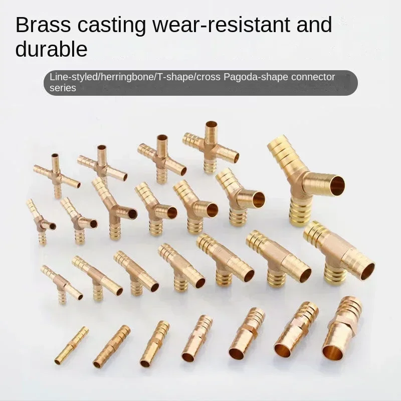 4 مللي متر 5 مللي متر 6 مللي متر 8 مللي متر 10 مللي متر 12 مللي متر 16 مللي متر 19 مللي متر خرطوم T نوع 3 محول ثلاثة طريقة بارب المحملة وصلة أنابيب نحاسية موصل