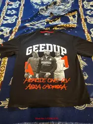 GEEDUP Headie One T shirt Size S Pit To Pit 50cm Length 69cm