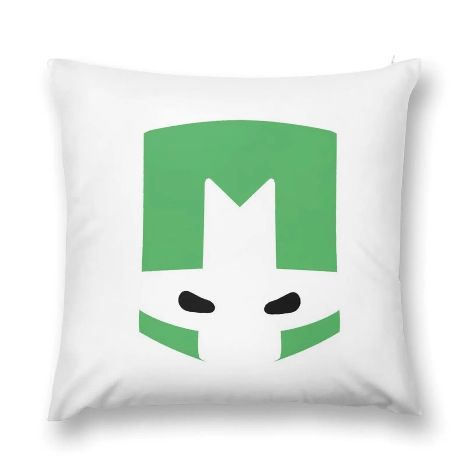 Castle Crashers Minimal Green Knight Throw Pillow Custom Cushion Photo Throw Pillow Covers pillow