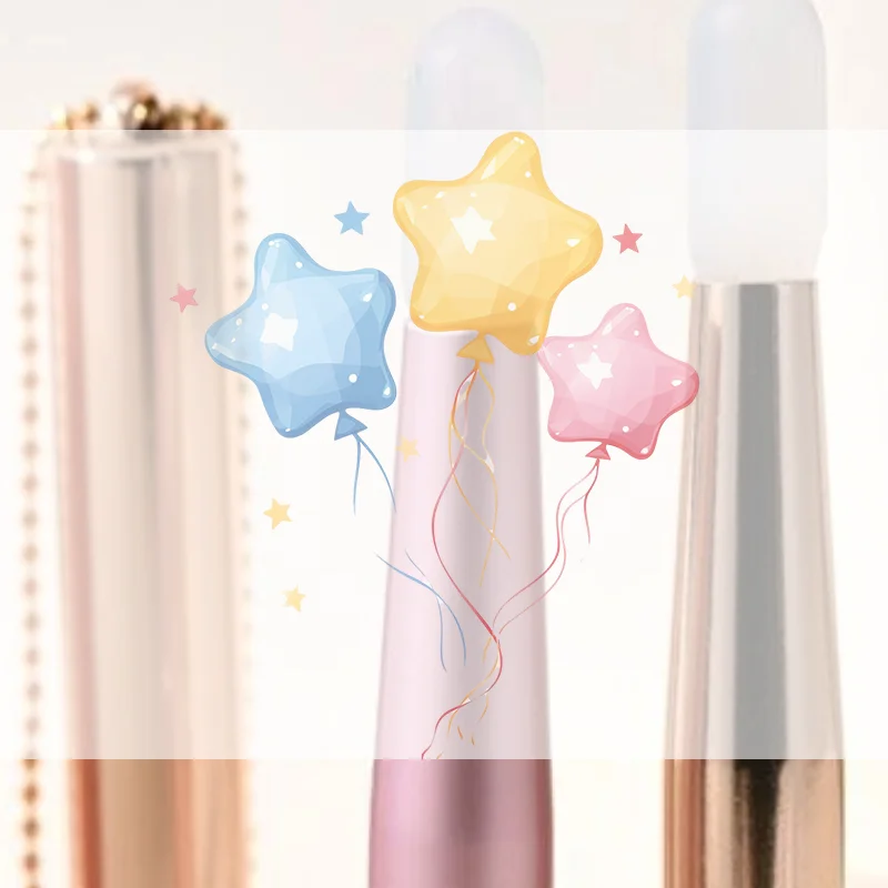 Mini Silikon Lippen Pinsel Concealer Pinsel Mit Abdeckung Kette Lippen Maske Applikator Lip Gloss Pinsel Lippenstift Pinsel Make-Up Schönheit Werkzeug