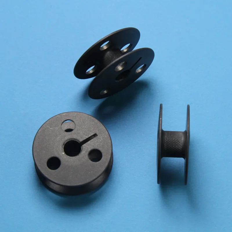 

10 Pcs Aluminum Bobbin HARD OXIDE Aluminum Bobbin #213-34800 for JUKI 1510N-7 Sewing Machine Parts Accessories