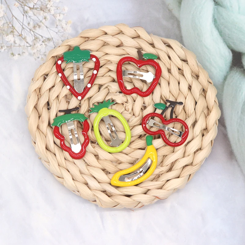 10/20/30 Stuks Zoet Aardbei Fruit Haarclips Bb Haarklauw Zijclips Voor Vrouwen Kinderen Kind Haarspeld Cadeau Haaraccessoires