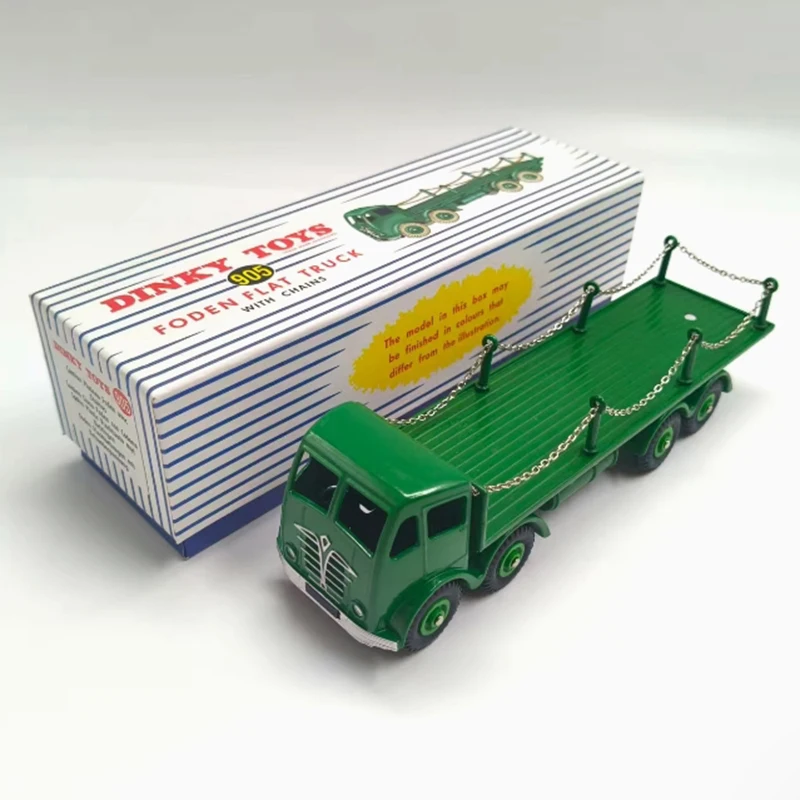 DINKY 1:43 масштаб 905 бортовый транспортный грузовик из сплава, имитация модели автомобиля, статическая коллекция, украшенная праздничная игрушка, сувенирный подарок DINKY 1:43 масштаб 905 бортовый транспортный грузовик из сплава, имитация модели автомобиля, статическая коллекция, украшенная праздничная игрушка, сувенирный подарок