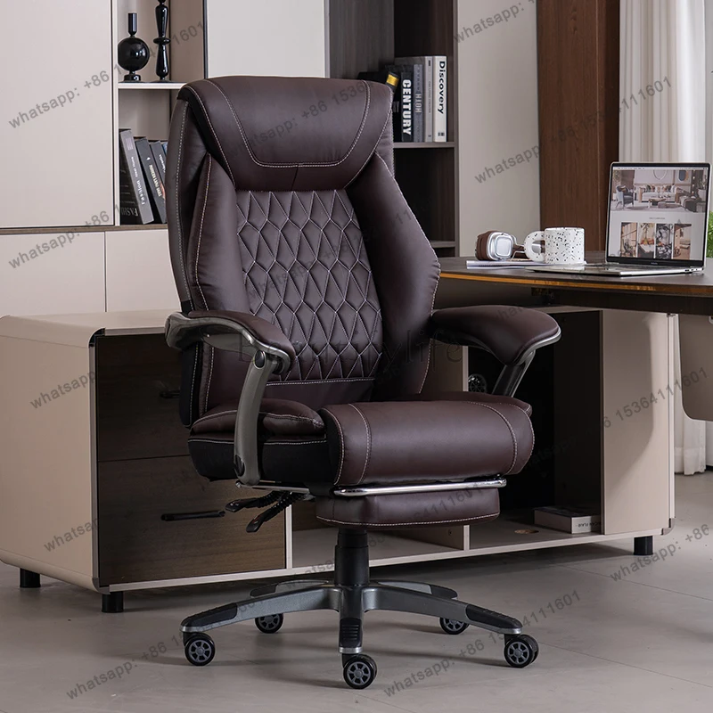 

Adjustable Designer Office Chair Footrest Ergonomic Comfortable Executive Office Chair Wheels Rolling Cadeira De Escritorio Home