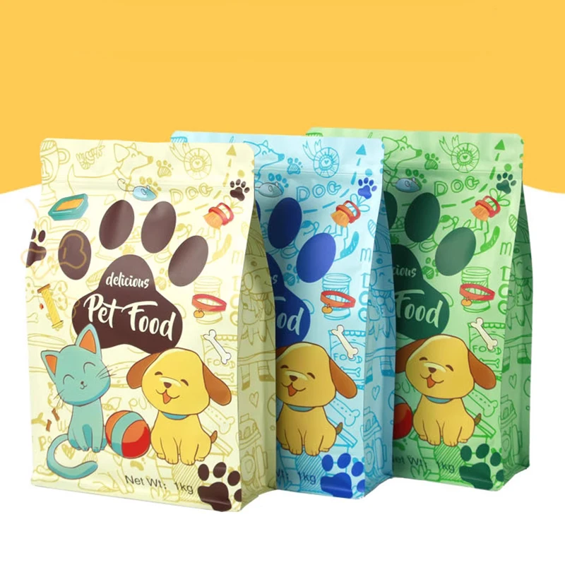 Customized Printed Coffee Bag, Sealed Zipper Bag, Packaging Coffee Beans, Nuts, Cookies, Pet Food Packaging Bags