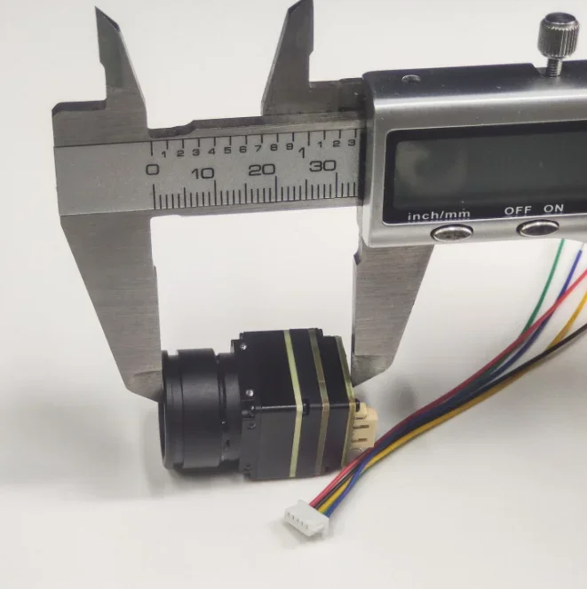 Mini modulo termocamera ad alta sensibilità ad alta risoluzione 256*192 4mm/9mm/19mm/25mm 12um