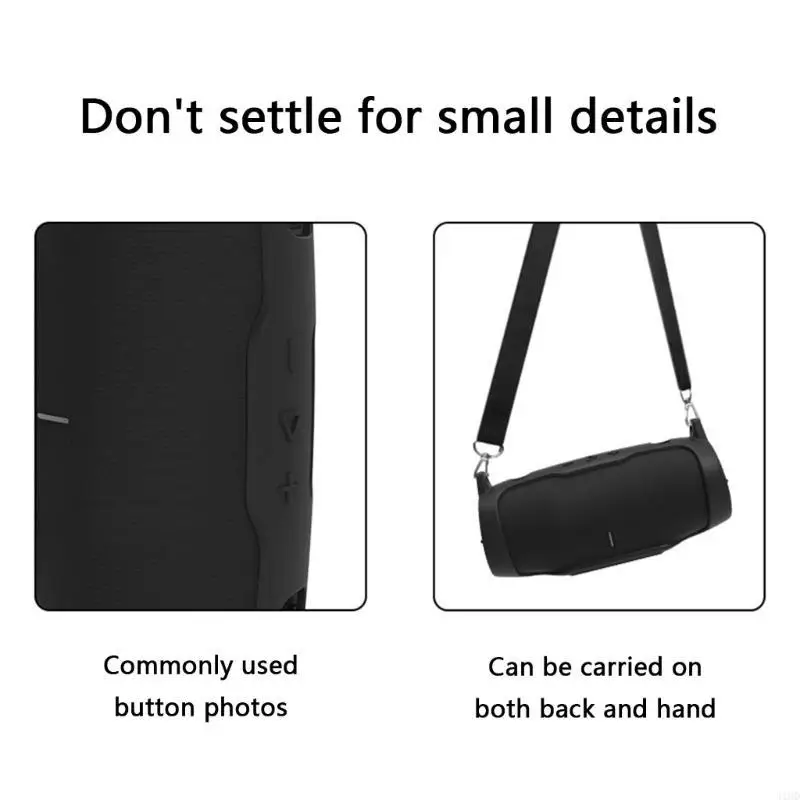 J1HD 여행 실리콘 스피커 충전 용 6 개 방진 및 안티 스크래치 케이스를위한 슬리브