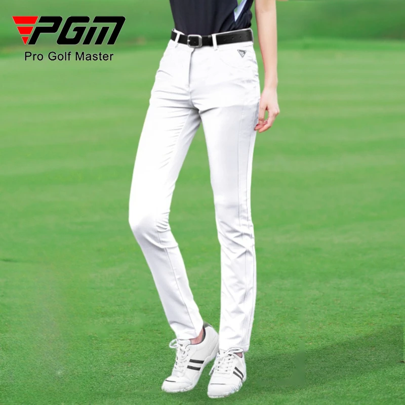 

Женские брюки для гольфа PGM Spring Summer, однотонные, утягивающие, спортивные, KUZ069