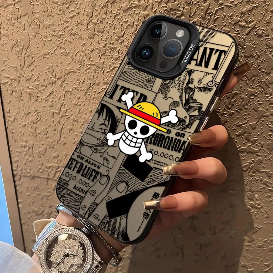 One Piece Bone Logo Phone Case for Samsung Galaxy S26 S25 S24 S23 S22 S21 S20 Note20 FE Ultra Edge Plus 4G 5G Anti Fall Cover